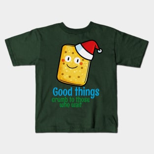 Cute christmas biscuit Kids T-Shirt